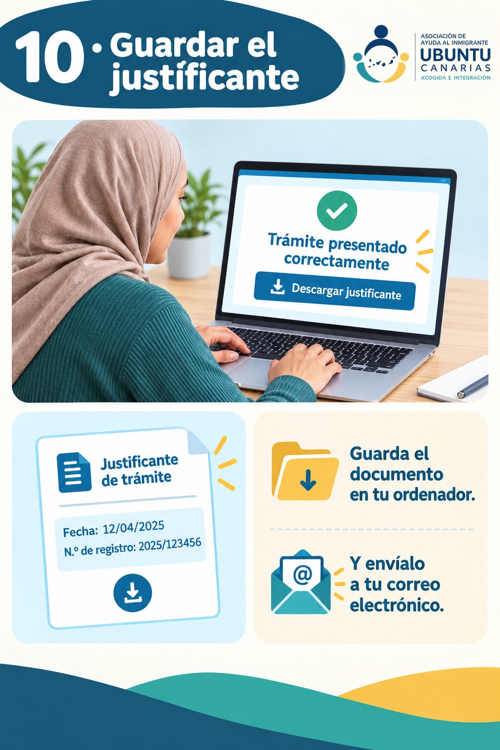Imagem 10 do guia: Guarde o comprovante