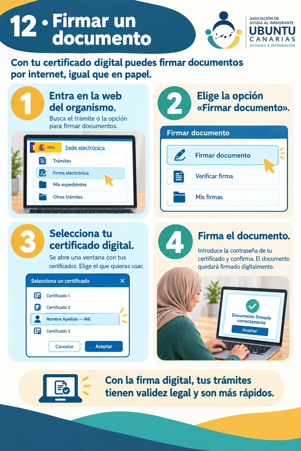 Imagem 12 do guia: Assinar um documento